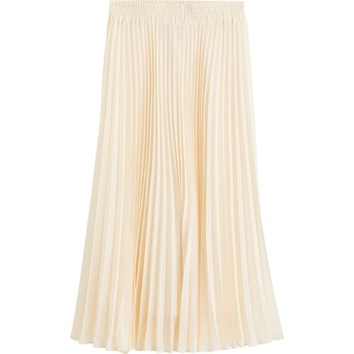 Recycled Pleated Midaxi Skirt - LA REDOUTE COLLECTIONS - Modalova