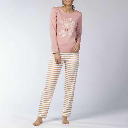 Ceramic Cotton Pyjamas with Long Sleeves - MELISSA BROWN - Modalova