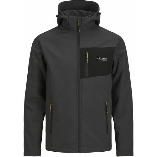 Softshell Hooded Jacket - jack & jones - Modalova