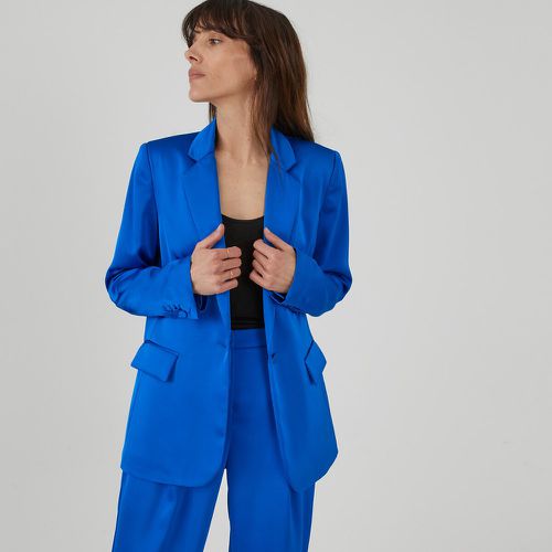 Recycled Satin Straight Blazer - LA REDOUTE COLLECTIONS - Modalova