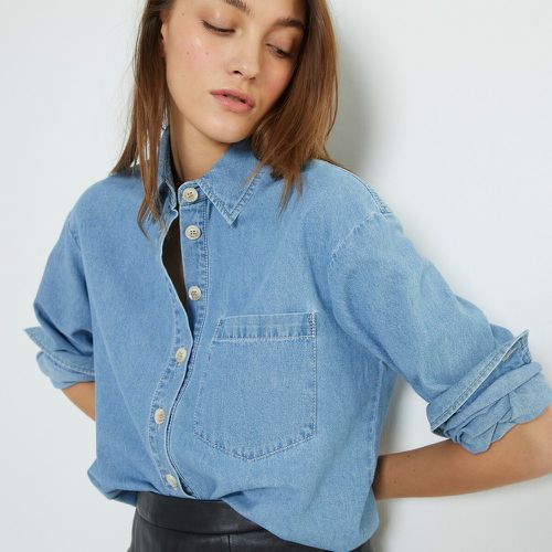 Denim Long Sleeve Shirt - LA REDOUTE COLLECTIONS - Modalova