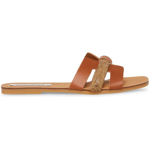 Edriah Leather Flat Mules - Steve Madden - Modalova