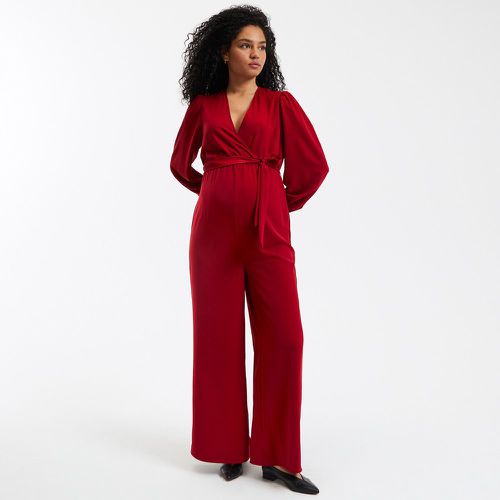 Recycled Maternity Jumpsuit with Long Sleeves - LA REDOUTE COLLECTIONS - Modalova