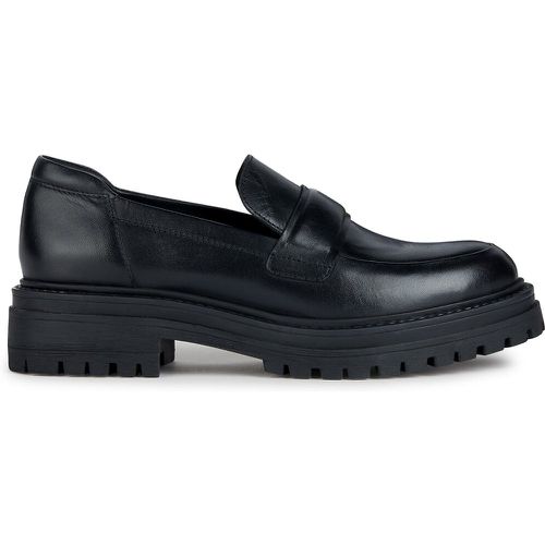 Iridea Leather Breathable Loafers - Geox - Modalova