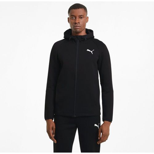 Evostripe Zip-Up Hoodie in Cotton Blend - Puma - Modalova