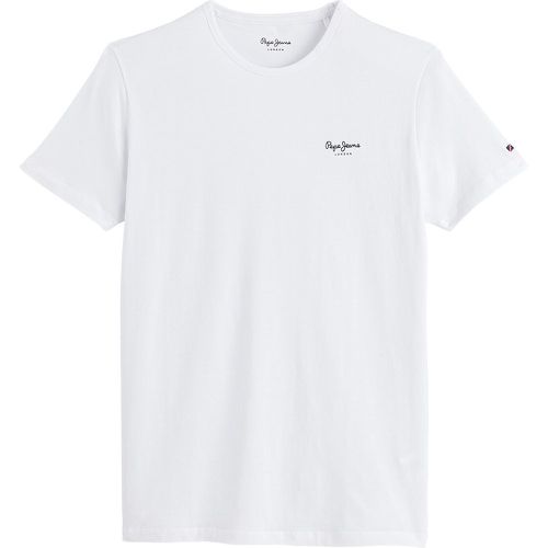 Original Basic Stretch T-Shirt in Cotton with Crew Neck - Pepe Jeans - Modalova