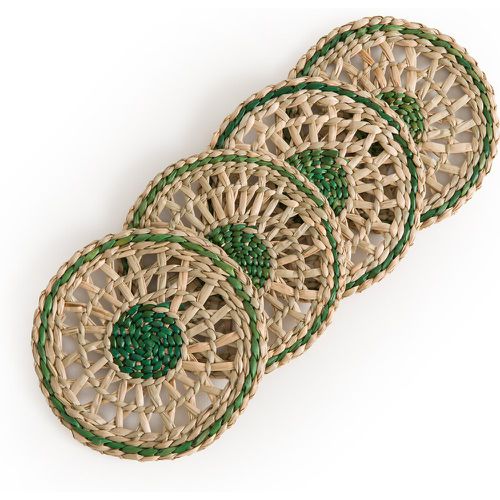 Set of 4 Jakar Woven Straw Coasters - LA REDOUTE INTERIEURS - Modalova