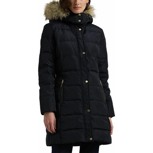 Mid-Length Padded Jacket with Hood - Lauren Ralph Lauren - Modalova