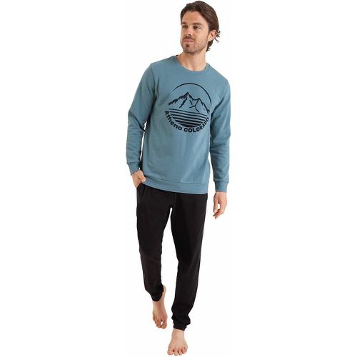 Fleece Crew Neck Pyjamas - Athena - Modalova