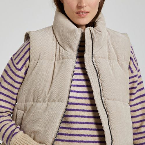 High Neck Padded Gilet - Only - Modalova