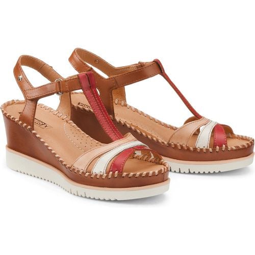 Aguadulce Leather Wedge Sandals - Pikolinos - Modalova