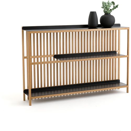 Jac Solid & Metal Slatted Console Table - LA REDOUTE INTERIEURS - Modalova