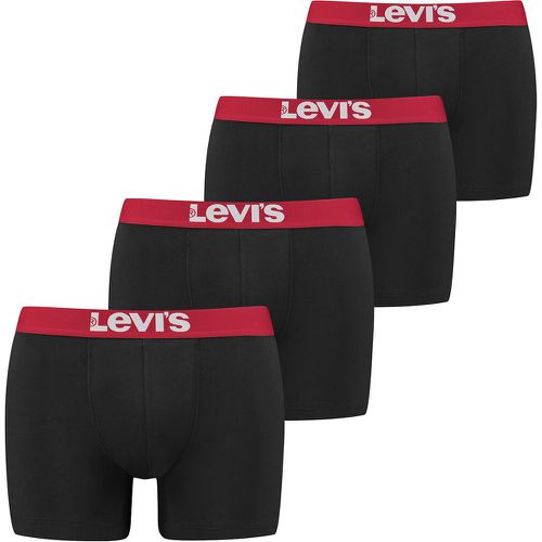 Pack of 4 Hipsters in Cotton - Levi's - Modalova