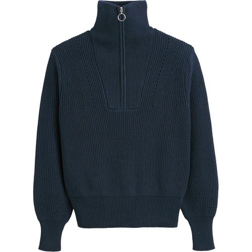 Half Zip Jumper in Cotton Mix - LA REDOUTE COLLECTIONS - Modalova