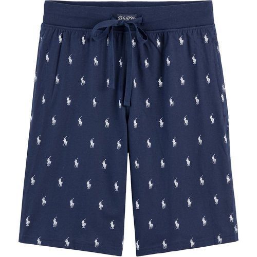 Pony Player Pyjama Shorts in Cotton with Elasticated Waist - Polo Ralph Lauren - Modalova