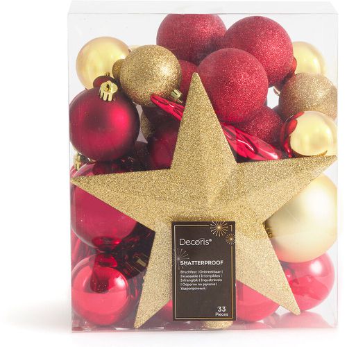 Caspar Box of 33 Christmas Bauble Decorations - LA REDOUTE INTERIEURS - Modalova