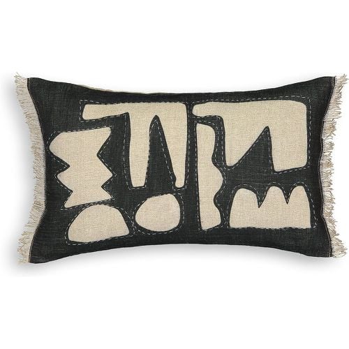 Sokobe Abstract Rectangular 100% Linen Cushion Cover - LA REDOUTE INTERIEURS - Modalova