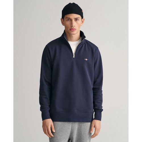 Cotton Mix Sweatshirt in Regular Fit with Half Zip - Gant - Modalova