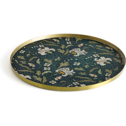 Watson Round Golden Metal Tray - LA REDOUTE INTERIEURS - Modalova