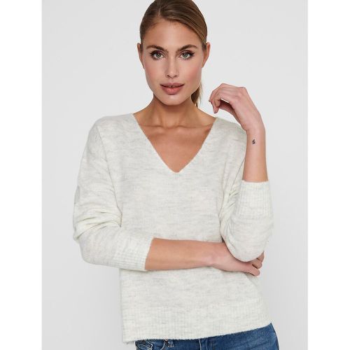 Brushed Knit Jumper with V-Neck - JDY - Modalova