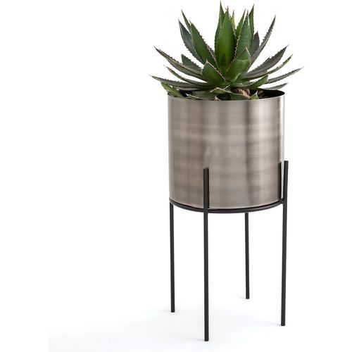 Inaya 28cm Diameter Gunmetal Raised Planter - LA REDOUTE INTERIEURS - Modalova