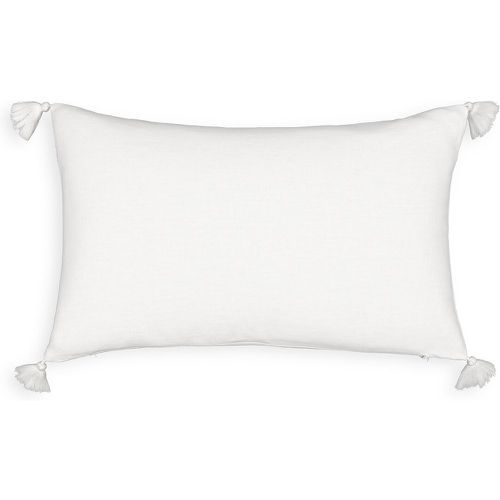 Lincot Rectangular Tassel Linen & Cotton Cushion Cover - LA REDOUTE INTERIEURS - Modalova