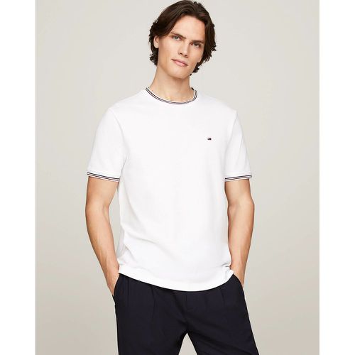 Cotton Tipped Collar T-Shirt - Tommy Hilfiger - Modalova