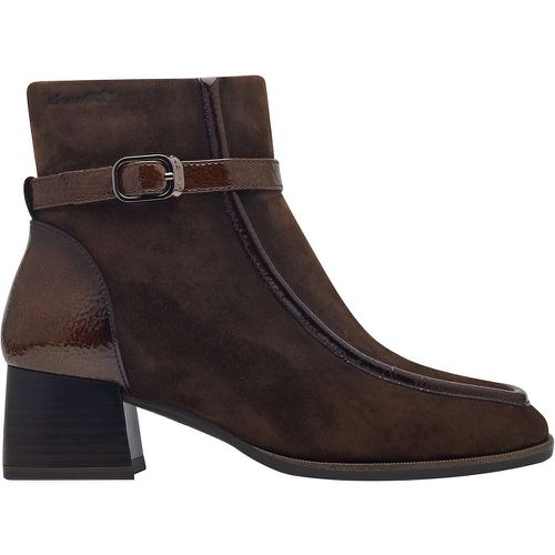 Suede Heeled Ankle Boots - tamaris - Modalova