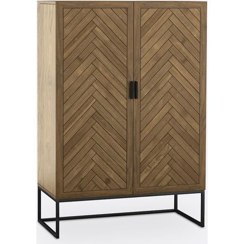 Nottingham 2 Door Pine Parquet Cabinet - LA REDOUTE INTERIEURS - Modalova