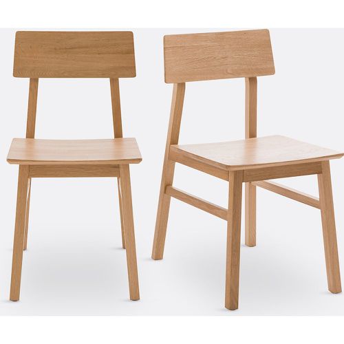 Set of 2 Podela Solid Oak Chairs - LA REDOUTE INTERIEURS - Modalova