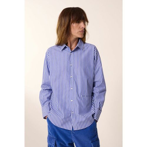 Cyrce Striped Cotton Blouse - LEON & HARPER - Modalova