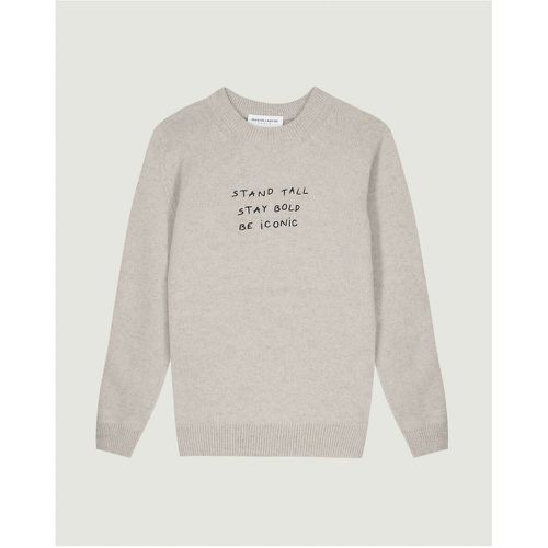 Choiseul Lambswool Jumper with Crew Neck - MAISON LABICHE - Modalova