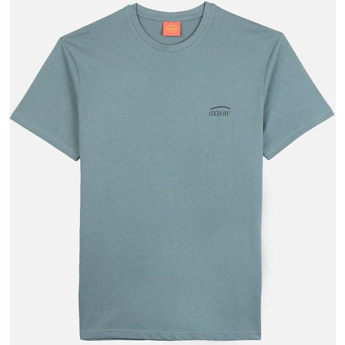 Cotton Crew Neck T-Shirt with Short Sleeves - Oxbow - Modalova