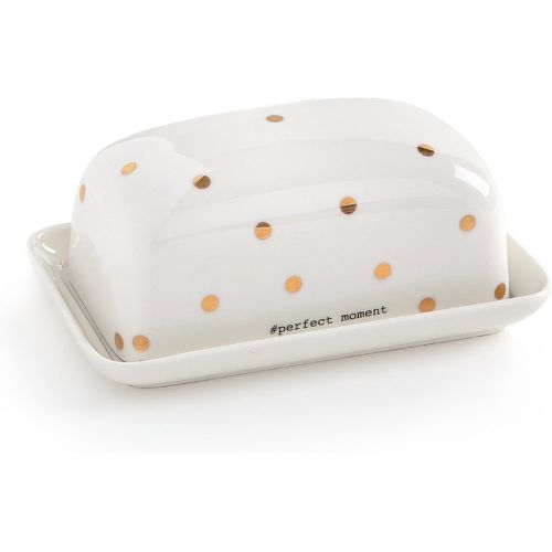 Kubler Porcelain Butter Dish with Cover - LA REDOUTE INTERIEURS - Modalova