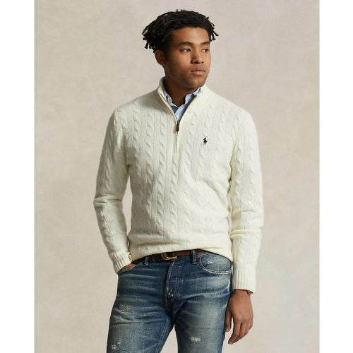 Wool/Cashmere Half Zip Jumper - Polo Ralph Lauren - Modalova