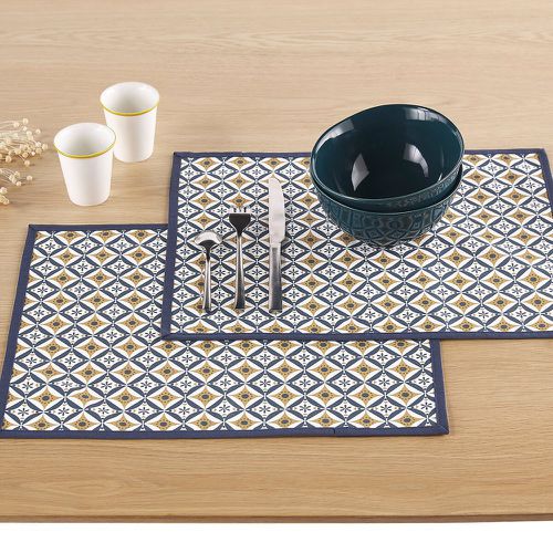 Set of 2 Florene Coated Polycotton Placemats - LA REDOUTE INTERIEURS - Modalova