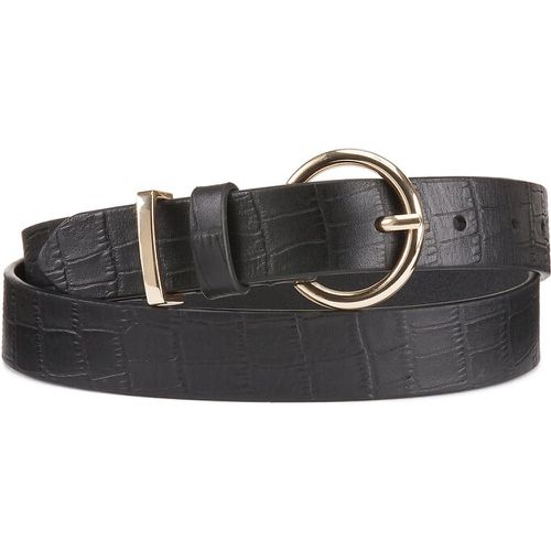 Leather Buckled Belt - LA REDOUTE COLLECTIONS - Modalova