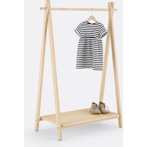 Esmée Solid Pine and Rattan Cane Child's Clothes Rack - LA REDOUTE INTERIEURS - Modalova