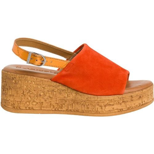 Suede Wedge Sandals - tamaris - Modalova