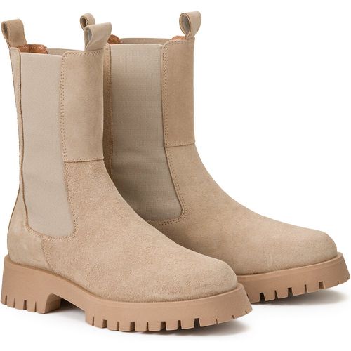 Ridle Mid Calf Boots in Suede - JONAK - Modalova