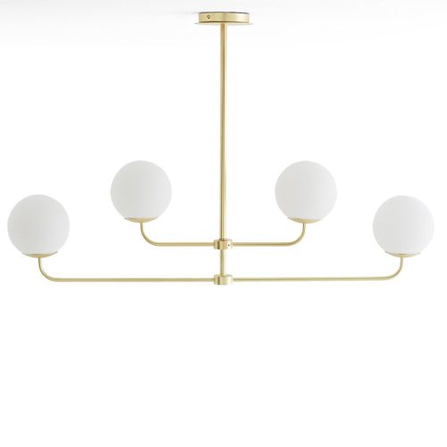 Moricio Opaline & Brass Ceiling Light - LA REDOUTE INTERIEURS - Modalova