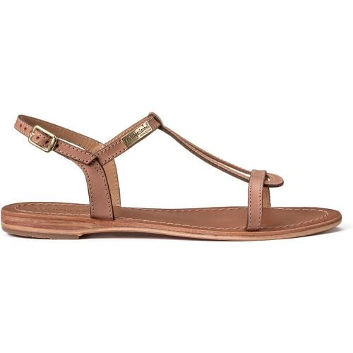 Hamesss Leather Flat Sandals with Sling-Back - LES TROPEZIENNES PAR M BELARBI - Modalova