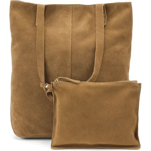 Suede Tote Bag - LA REDOUTE COLLECTIONS - Modalova