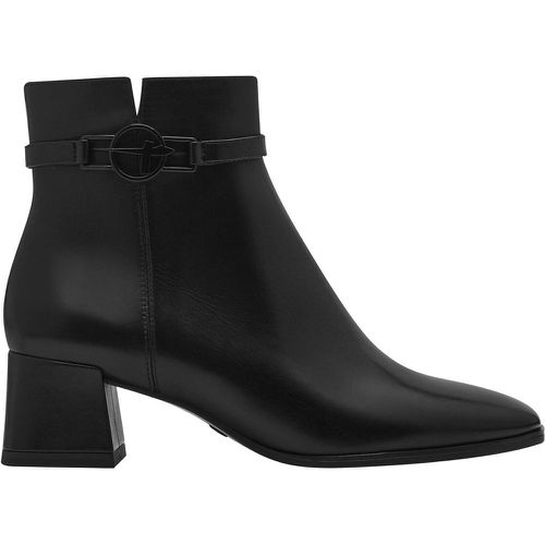 Leather Heeled Ankle Boots - tamaris - Modalova