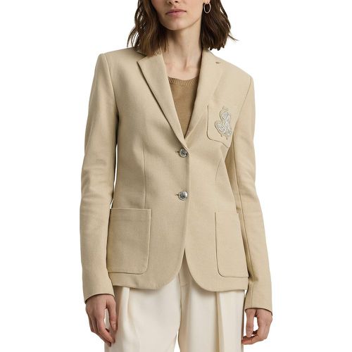 Anfisa Cotton Blazer in Straight Fit - Lauren Ralph Lauren - Modalova