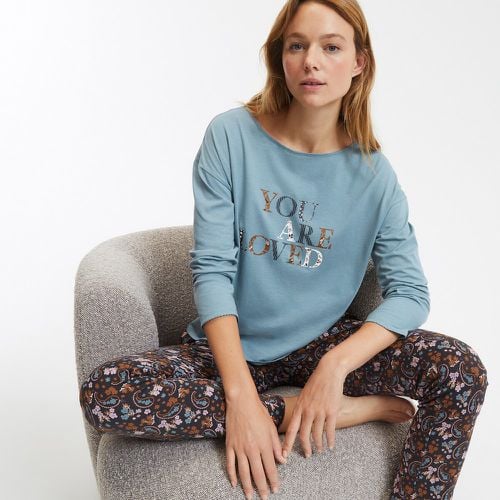 Floral Print Cotton Pyjamas - SO'HOME - Modalova