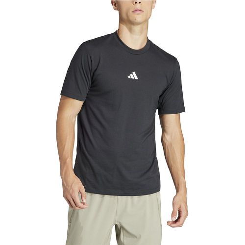 Recycled Gym T-Shirt with Short Sleeves - adidas performance - Modalova