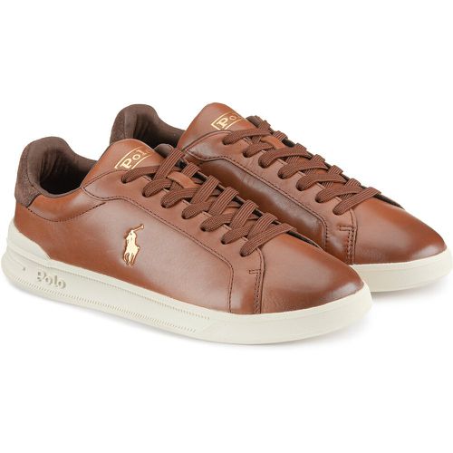 Heritage Court 2 Trainers in Leather - Polo Ralph Lauren - Modalova