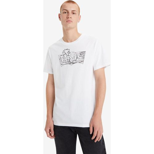 Logo Print Cotton T-Shirt with Crew Neck - Levi's - Modalova