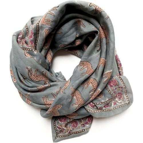 Bengale Latika Large Scarf in Cotton - APACHES COLLECTIONS - Modalova